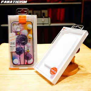 Partihandel Telefonfodral Blister PVC Clear Retail Packaging Box för iPhone 15 14 13 12 11 Pro Max XS XR 7 8 Plus Samsung S23 S22 Xiaomi Oppo Cover Packing Box Bag