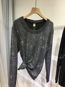 여성의 풀 라인톤 루렉스 패치 Shinny Bling 티셔츠 플러스 신축성 티 MLXLXXL3XL4XL