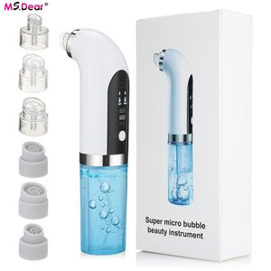 Ansiktsv￥rdsenheter Electric Small Bubble Blackhead Remover USB RECHAREBLEABLE VATTEN CYCLE PORE ACNE PIMPLE Borttagning Vakuumsugreng￶ring 221122