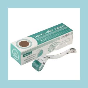 Rullo Microneedle di bellezza Drs192 Derma Roller Medico Ago in acciaio inossidabile Faccia per Micro Needling Antietà Antirughe Goccia Del Dhtzm