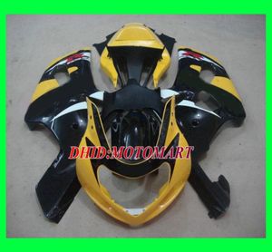 Fairing kit for SUZUKI GSXR600 GSXR K1 GSXR Yellow black Fairings set SX457811736