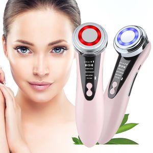 Hemsk￶nhetsinstrument 5 I 1 Face Lift Massager Eye Care Skin Remvenation LED Light Anti Aging Wrinkle Apparatus f￶r Slim 221122