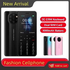 Unlocked SOYES S10W Mini Cell phone 1.77 Inch Display 1000mAh Dual SIM Card With Rear Camera MP3 FM Flashlight Cute GSM 2G Mobile Phone