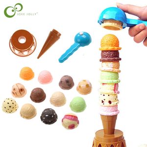 Cozinhas Tocar comida 1set Infantil Simulation Cozinha Toy Ice Cream Up Kids Finque Toys Educational for Baby Gifts 221123