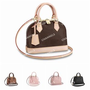 Alma bb Shell Bag Lady Shoulder Bags Designer Luxury Cross body Crossbody bags Fashion Women Chain Messenger Leather Handbags Classic Style