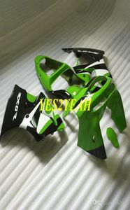 カワサキニンジャZX6R ZX R ABS Green Black Fairings BodyworkGifts KP103095154のオートバイフェアリングボディキット