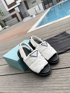 Fashion-Newest with box men women fashion slippers luxury slides summer flat slipper trendy leather rubber sandal mens beach slide US 0214