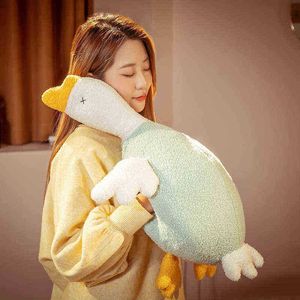 1pc 75cm Creative Mite Goose Plush Toy Pillw