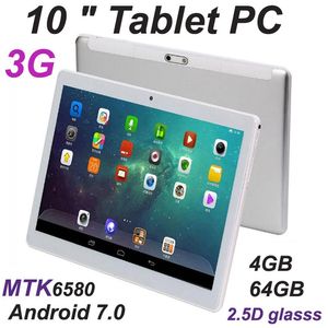 Wholesale Android tablet 10 inch MTK6580 IPS capacitive touch screen dual sim 3G GPS tablets pc252J