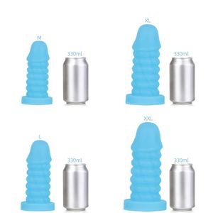 Brinquedos anal líquidos silicones líquidos enorme vibrador de pênis realista vagina masturbação com sucção Grand Lul Anus Dilator Sex Game para homens mulheres 0930