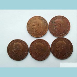 Arts And Crafts Arts And Crafts France 18531857B Napoleon Iii 2 Centimes Coin Differ Promotion Factory Price Nice Home Accessories D Dhz1U