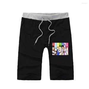 Men's Shorts Anime Kuroko Bez koszykówki męskie nastolatki dla mężczyzn krótkie dresowe spodnie letnie bawełniane luźne luźne