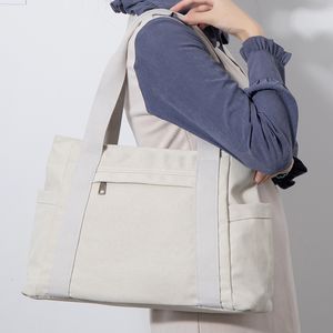 Bolsas Designer Totes Bag Bolsa Moda Moda Multicolor Canvas Solid Solid Capacity Versátil Bolsa de ombro versátil Bagssbody Bagss
