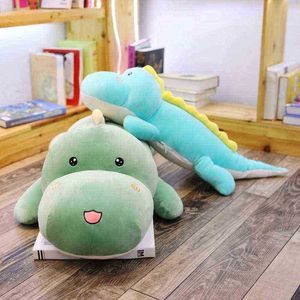 1Pc Super Soft Cute Dinosaur Plush Cushion Comfortable Cartoon Animal Dinosaur Stuffed Pop Bed Chair Cushion Kids Boys Best gift J220729