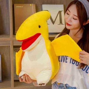 3848Cm Kawaii Plush Pterosaur Dinosaur Toy Stuffed Soft Animal Cartoon Pillow Cute Christmas Gift For Kids Baby Gifts J220729