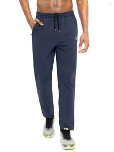 Herrbyxor G Gradual Men's Sweatpants tränar öppen botten Athletic Lounge Löst manlig svett med fickor