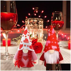 Christmas Decorations Christmas Decorations Valentines Day Glowing Faceless Doll Gnome Plush Holiday Figurines Kid Toy Lover Gift Ho Dhlfa