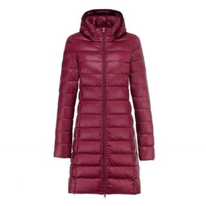 Women Down Parkas Woman Winter Puffy Jackets Kapiet Wyjmowany Kobieta Szczupła biała kaczka płaszcz żeńskie przenośne puszyste długie płaszcze 5xl 221124