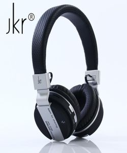 JKR219B Wireless Bluetooth Headphones dobráveis Headset de música estéreo com fone de ouvido de fone de ouvido de rádio MIC TF FM para smartphones pc9641966