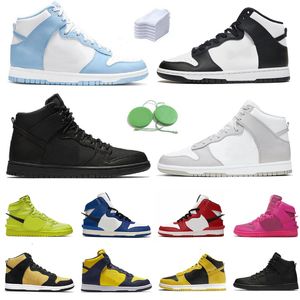 High Cut Männer Frauen Schuhe Weiß Schwarz Auminum Syracuse Vast Grey University Red Chicago Royal Blue Flash Lime Varsity Maize Reverse Herren Trainer Sport Turnschuhe