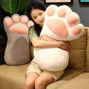 5570Cm Squishy Bear Leg Stuffed Doll Long Plush Cat Leg Toy Animal Soft Plushie Pillow Blanket ldren baby Comforting Gift J220729