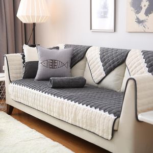 Stuhlabdeckungen Abdeckung Wohnzimmer Nicht-Schlupf-Sofa Kissen Stoff Universal All-Inclusive-Deckel Handtuch Voller Cord