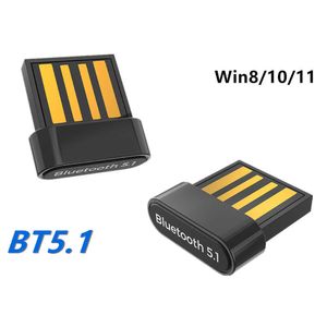 Оригинальный USB Bluetooth 5 1 Адаптер приемника BT 5.1 Нет диска драйвера необходимы для беспроводного аудио -приемника ключей передатчика для ПК