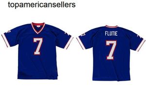 Camisa de futebol costurada 7 Doug Flutie 1998 Retro Rugby Jerseys Men Youth S-6xl