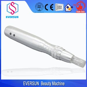 Home beauty microneedling microneedle roller pen professional with led lights cartridges combined electroporation electric wireless dermapen price