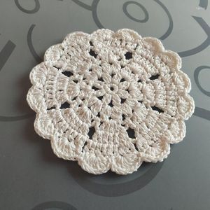 Table Mats 12CM Cute Round Wool Flower Coasters Placemats Potholders Creative Gifts And Souvenirs Home Display Shooting Props