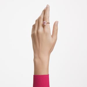25 Silver Flower Ring Asscher Cut Simulated Diamond Wedding Engagement Cocktail Kvinnor Topaz Rings Finger Fine Jewelry