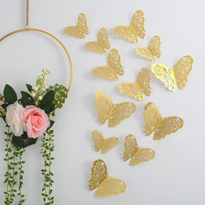 Muurstickers stc set d holle vlinder woning decoratie diy voor kinderkamers feest bruiloft decor koelkast