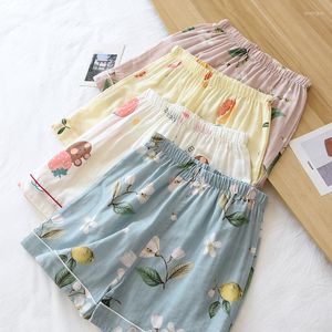 Kobietowa odzież snu Summer Pajama Shorts Kobiety Pajama Botty
