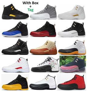 12 S Buty do koszykówki Ovo Black Taxi Amm Eastside Golf Floral Stealth Hyper Royal Playoffs Game Fluty Game Royal University Gold Master French Blue Sneakers