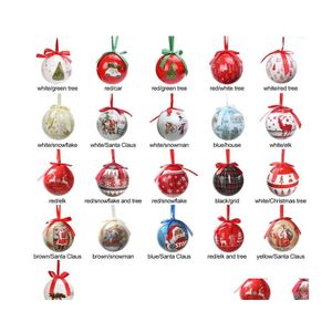 Juldekorationer Juldekorationer Bröllopssemester Party Xmas Diy Crafts Bells Jingle Balls Ornament Hanging Tree Decorat DHQZ3
