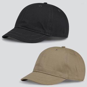 Ball Caps Olokele Summer Short Brim Baseball Hat for Women Men Men Modne Słońce Kapelusze Kobieta swobodna czapka Hip Hop Trendy