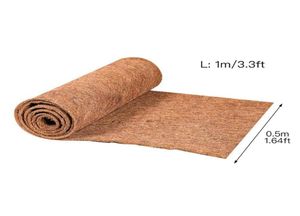 Palm Carpet Bulk Roll Mat 051m korgar naturliga foder väggträdgårdsverktyg Flowerpot mattor