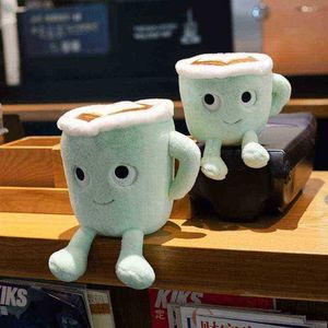 Coffee Cup Plush Cuddle Or Living Room Bedroom Office Nursery Skin Friendly Cartoon Gifts For Birthday Valentine J220729