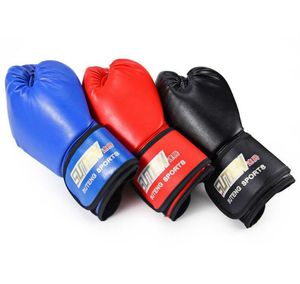 Designer1 Paar pu weicher Schaumgummi -Boxhandschuhe Kickboxing MMA Training Sandsack K￤mpfe Sandsack Twolayer Foam234W