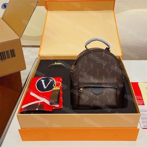 Designer Flower Backpack Mens Women Luxury Backpacks Palm Springs Mini Leather Bumbag Shoulder Bag Fashion Handbag