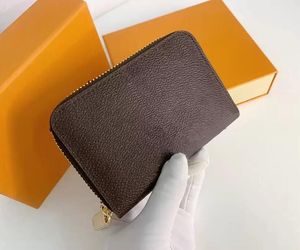 CARTERA con una sola cremallera, la forma más elegante de llevar tarjetas de dinero y monedas, monedero de cuero para hombres, tarjetero, billetera larga de negocios