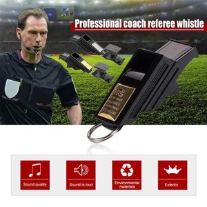 Noise Maker Professional Factory Direct Football Domare Whistle Basketball Volleyball Sports Teacher Post Gold Silver 221124