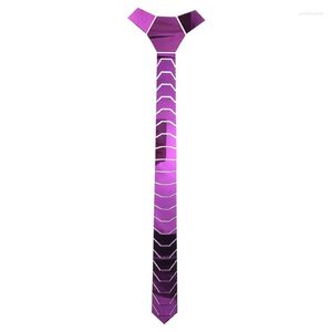 Laço laços de luxo estilo bling skinny roxo mirror pesco