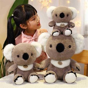 1Pc 202835Cm Beautiful Koala Hugs Kawaii Simulation Koala Peluche Toy Stuffed Soft for ldren Kids Birthday Gifts J220729