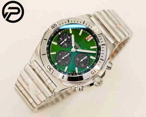 chronograph AAAAA العلامة التجارية الفاخرة للغوص Watch GF Factory 42mm 316 Steel 7750 Movement Green Hight