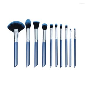 Makeup Brushes 10st Cosmetics Eyeshadow concealer Set Professional Full Eye Shadows Foundation Beauty Brush for Blush Make Up