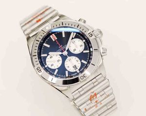 ムーブメントファクトリー42mmクロノグラフGF AAAAAエディションB01 Luxury Asia 7750 Multi-Function Brand Watch Breitlins Mechanical Watches WGJP