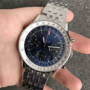 Chronograph Aaaaa Dachang Baijia Aviation Timing B01 Watch Panda Big Dial Puya Serie