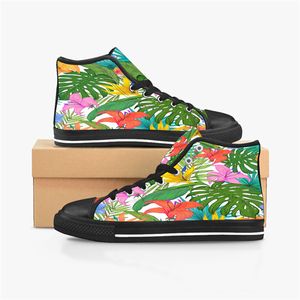 GAI Men Custom Shoes Designer Canvas Women Sneakers Hand Painted Colorful Fashion Shoe Mid Trainers 707