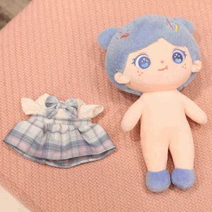 2535Cm Kawaii Plush Girls Dolls Down Cotton Super Soft ldren Sussen Toys Beautiful Birthday Xmas Gift J220729